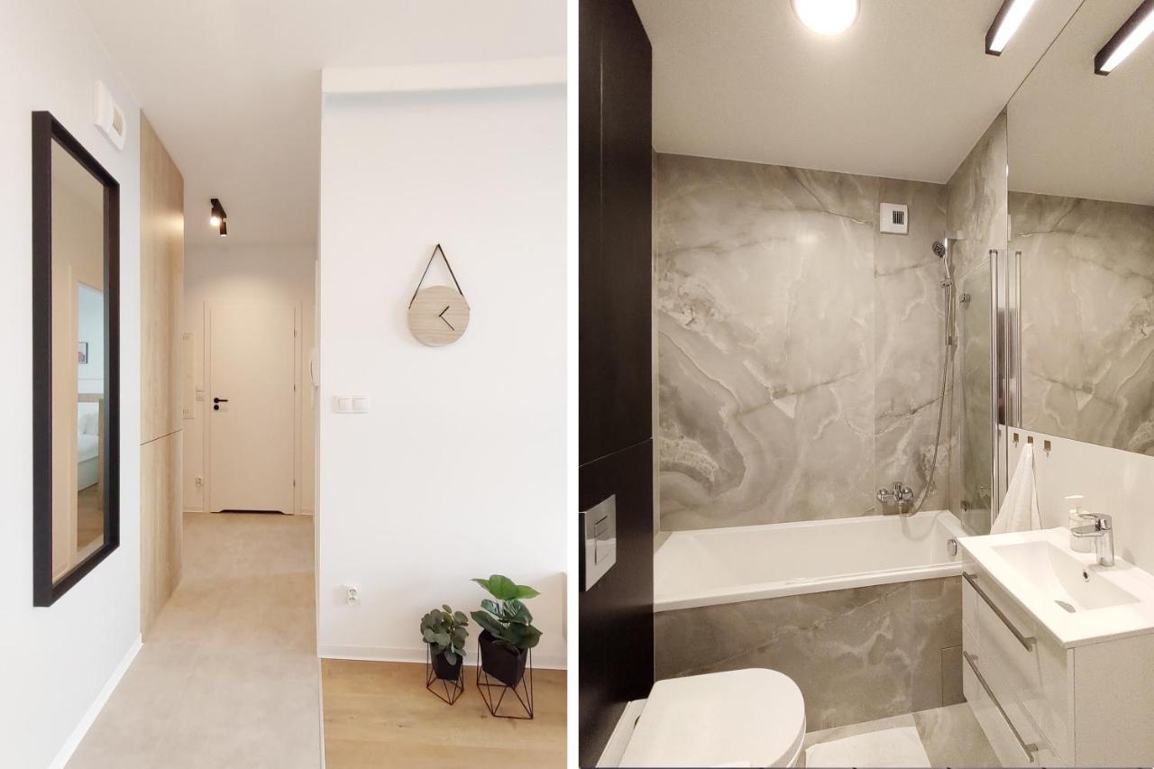 Elegant 3City Apartment With Parking In Gdansk By Noclegi Renters Exterior photo