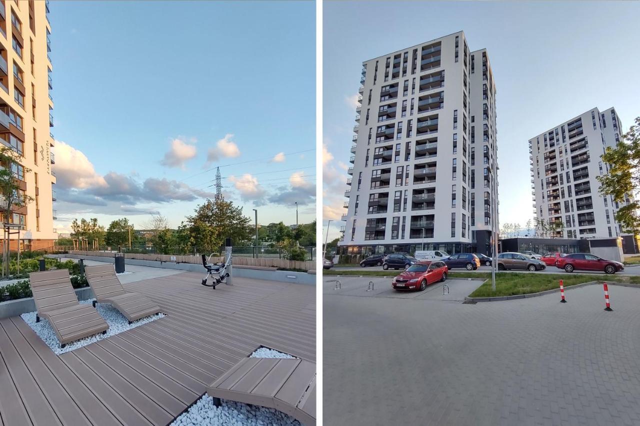 Elegant 3City Apartment With Parking In Gdansk By Noclegi Renters Exterior photo